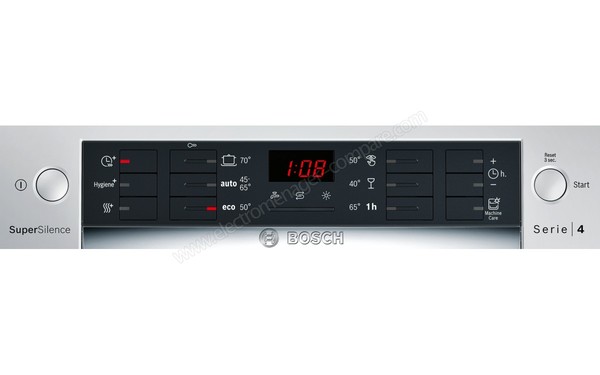 BOSCH SMS46II04E - Panneau de commandes