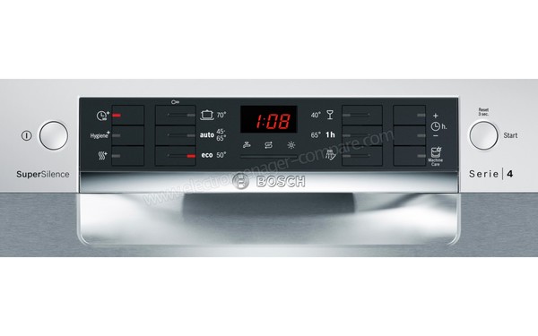 BOSCH SMS46II08E - Panneau de commandes