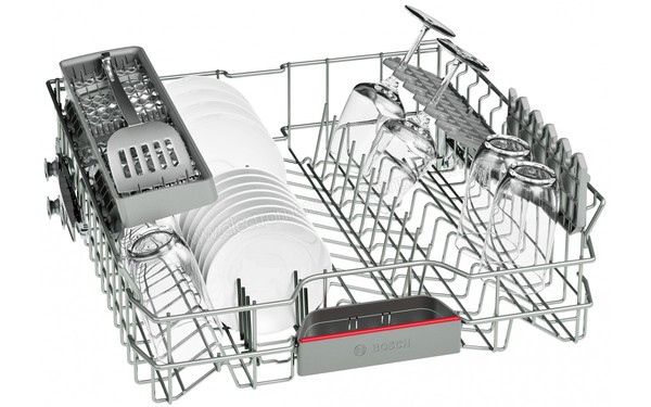 BOSCH SMS46IW00F - Vue du panier sup&eacute;rieur