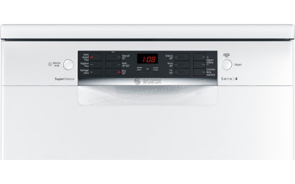 BOSCH SMS46JW01F - Panneau de commandes