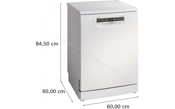BOSCH SMS4ELW06F - Dimensions