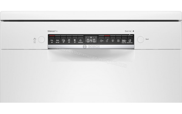 BOSCH SMS4HCW60E - Panneau de commandes