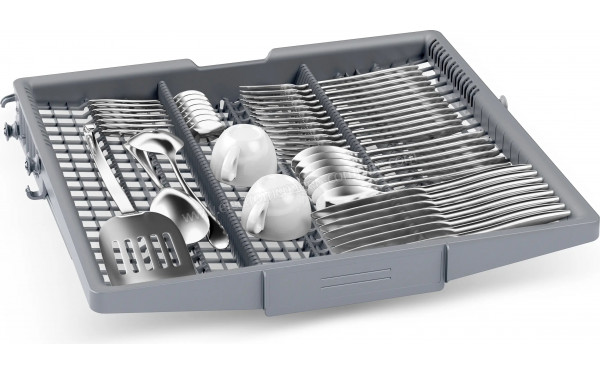 BOSCH SMS4HMW08E - Vue du tiroir sup&eacute;rieur