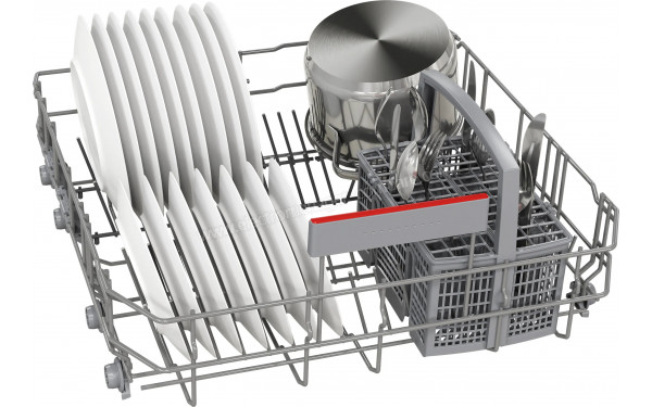 BOSCH SMS4HUW09F - Vue du panier inf&eacute;rieur