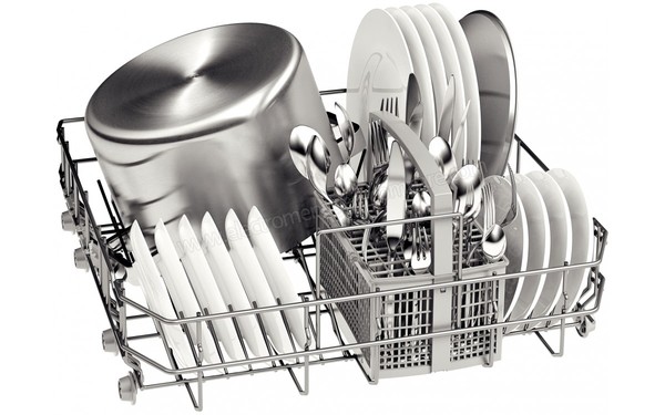 BOSCH SMS50D12FF - Vue du panier inf&eacute;rieur