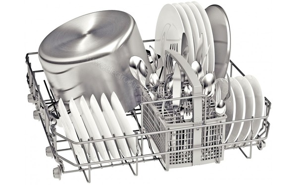 BOSCH SMS50D38EU - Vue du panier inf&eacute;rieur