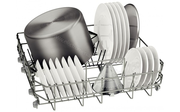 BOSCH SMS57L12EU - Vue du panier inf&eacute;rieur