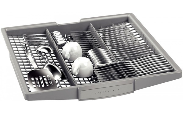 BOSCH SMS58M62FF - Vue du tiroir sup&eacute;rieur