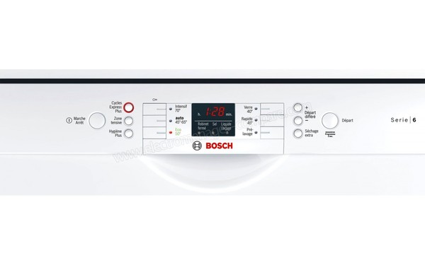 BOSCH SMS63M22FF - Panneau de commandes