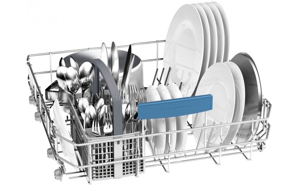 BOSCH SMS63M22FF - Vue du panier inf&eacute;rieur