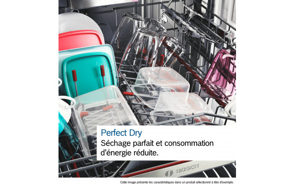 BOSCH SMS6YCW15E - Technologie PerfectDry