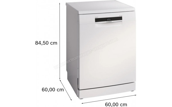 BOSCH SMS6ZCW12F - Dimensions