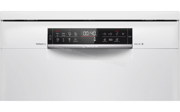 BOSCH SMS6ZCW48E - Panneau de commandes
