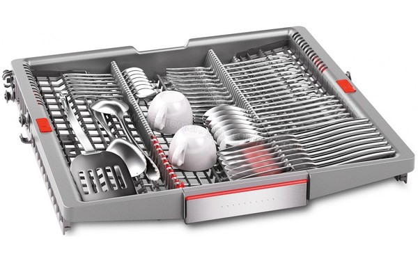 BOSCH SMS88TI36E - Vue du tiroir sup&eacute;rieur
