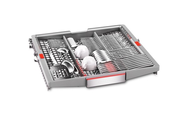 BOSCH SMS88TW05E - Vue du tiroir sup&eacute;rieur