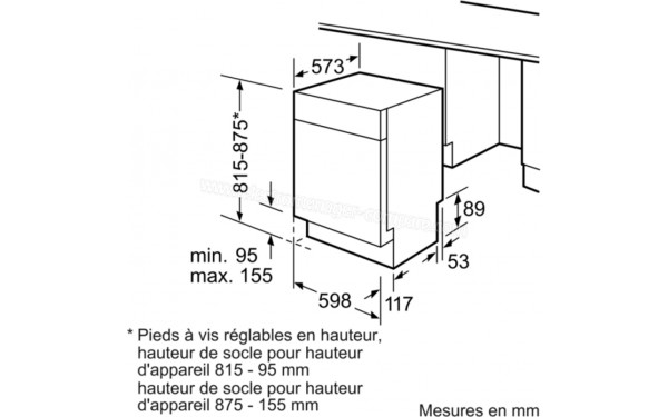 BOSCH SMU46IS03E - Sch&eacute;ma technique