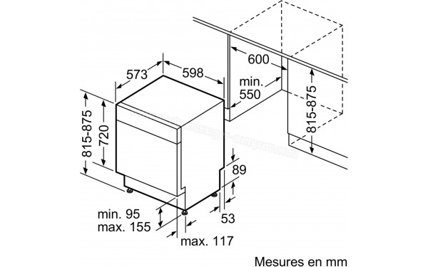BOSCH SMU46NS03E - Sch&eacute;ma technique