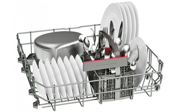 BOSCH SMV46IX05E - Vue du panier inf&eacute;rieur