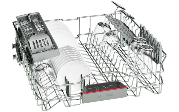 BOSCH SMV46IX13E - Vue du panier sup&eacute;rieur