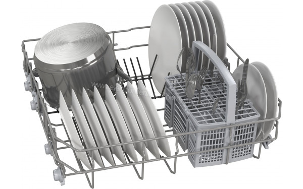 BOSCH SMV4HU800E - Vue du panier inf&eacute;rieur