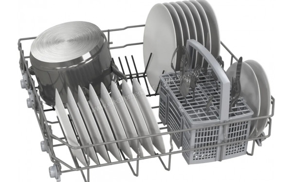 BOSCH SMV4HU801E - Vue du panier inf&eacute;rieur