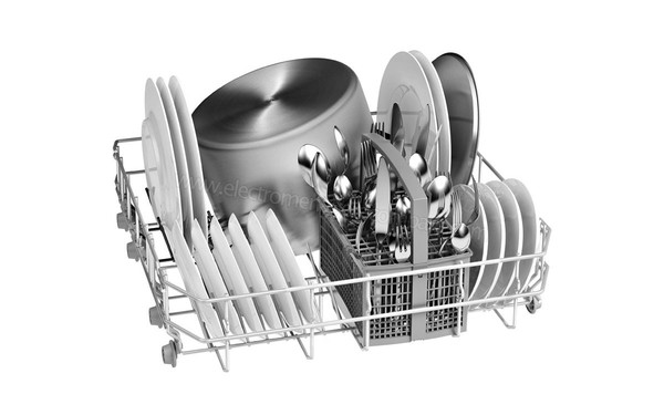 BOSCH SMV50E60EU - Vue du panier inf&eacute;rieur