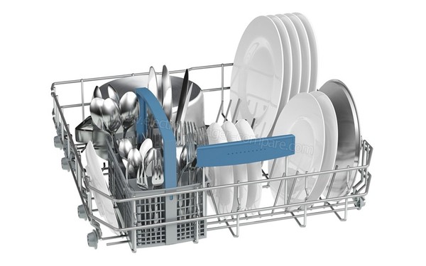 BOSCH SMV53L50EU - Vue du panier inf&eacute;rieur