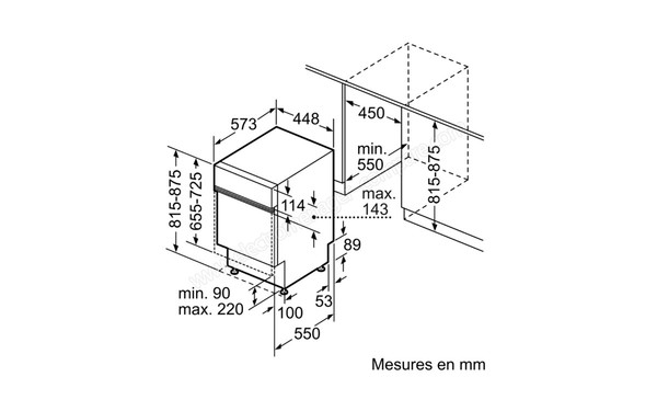 BOSCH SPI46IS01E - Sch&eacute;ma technique