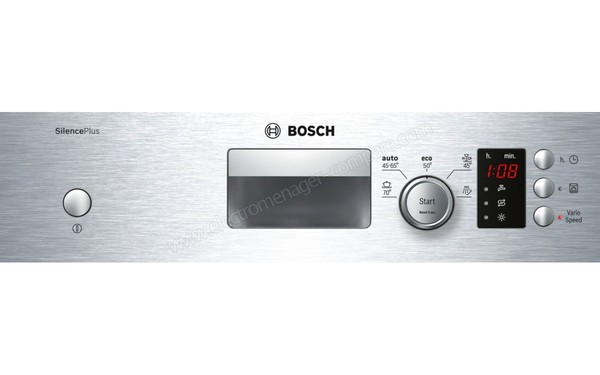 BOSCH SPI50E95EU - Panneau de commandes