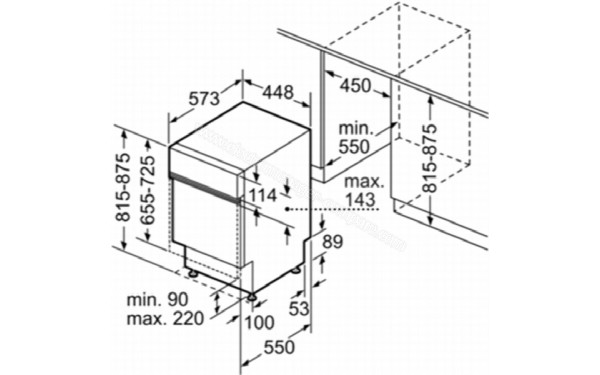 BOSCH SPI66TS00E - Sch&eacute;ma technique