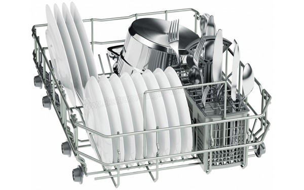 BOSCH SPS25CW04E - Vue du panier inf&eacute;rieur