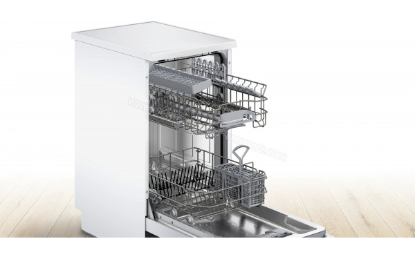 BOSCH SPS2HKW55E - Vue des paniers