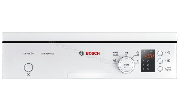 BOSCH SPS50E92EU - Panneau de commandes