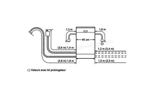 BOSCH SPV50E00EU - Dimension01