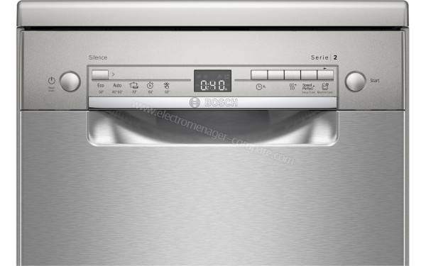 BOSCH SRS2HKI59E - Panneau de commandes