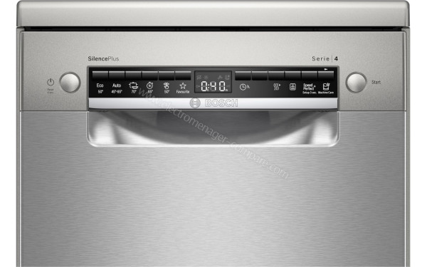 BOSCH SRS4HMI61E - Panneau de commandes