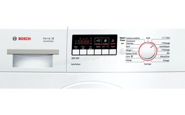 BOSCH WAB28211FF - Panneau de commandes