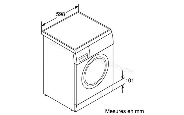 BOSCH WAE24071FF - SchemaTechnique