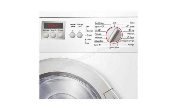 BOSCH WAE24271FF - Panneau de commandes
