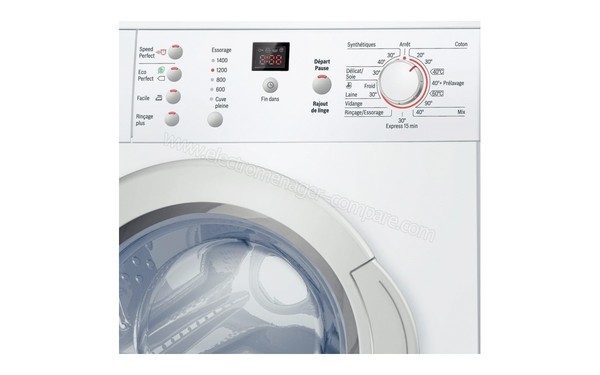 BOSCH WAE28320FF - Les programmes