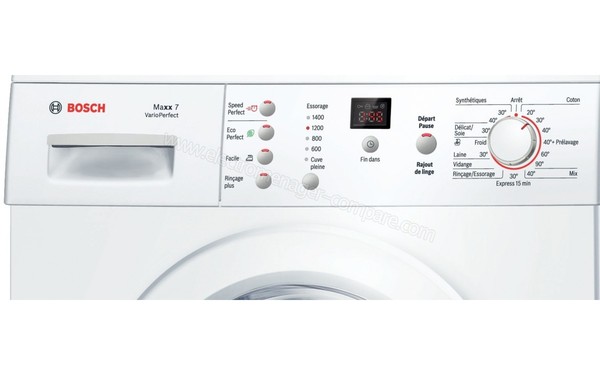 BOSCH WAE28365FF - Panneau de commandes