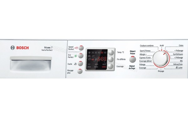 BOSCH WAE28468FF - Panneau de commandes
