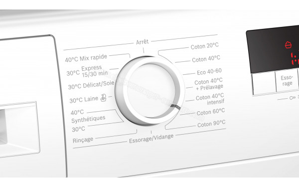 BOSCH WAJ24068FF - Programmes