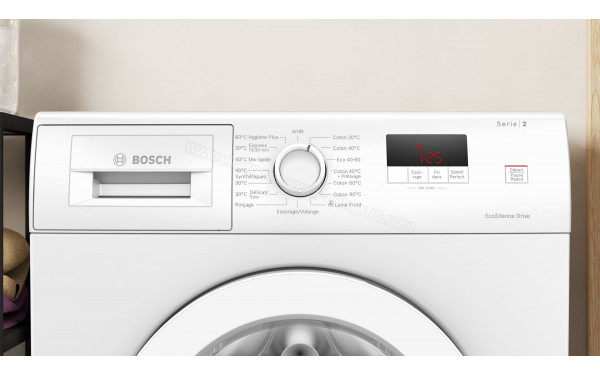BOSCH WAJ24078FR - Panneau de commandes