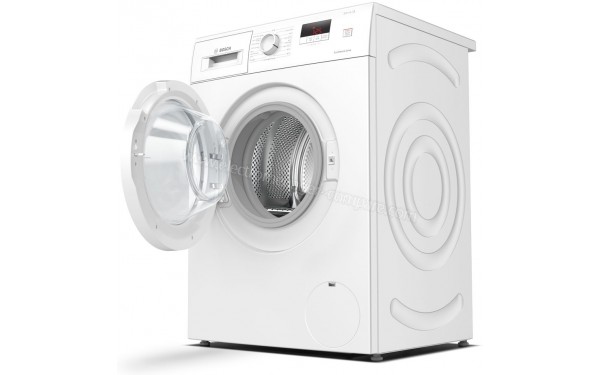 BOSCH WAJ28007FF - Vue 3/4 droite porte ouverte