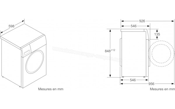 BOSCH WAJ28027FF - Sch&eacute;ma technique