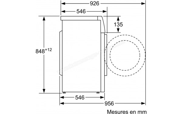 BOSCH WAJ28047FF - Sch&eacute;ma technique