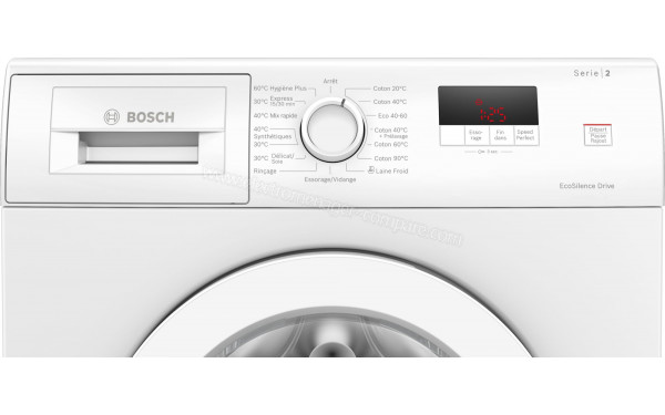 BOSCH WAJ28067FR - Panneau de commandes