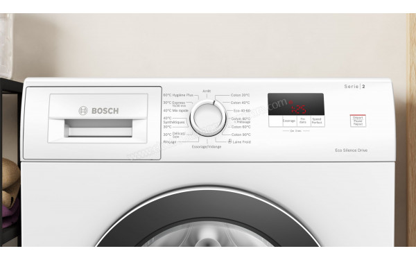 BOSCH WAJ28097FR - Panneau de commandes