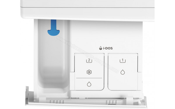 BOSCH WAL28PH0FF - Zoom sur le tiroir lessiviel